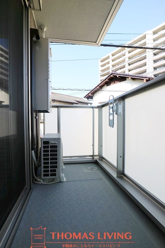 バルコニー　写真は別号室です。