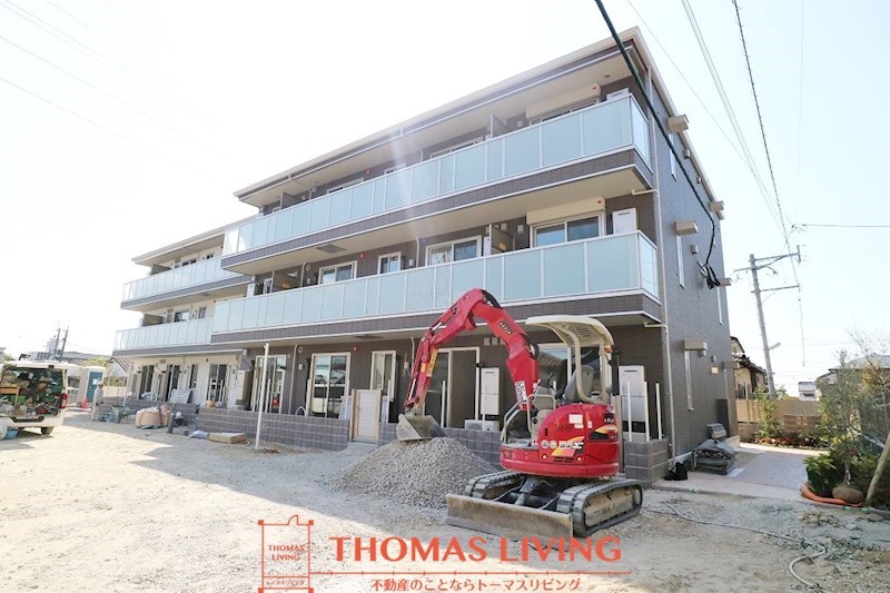 建物外観　粕屋町でのお部屋探しは、トーマスリビング粕屋店へご相談下さい
