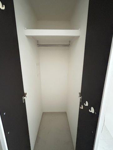 収納　たっぷりとした収納スペースです