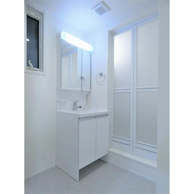 洗面設備　洗面所です