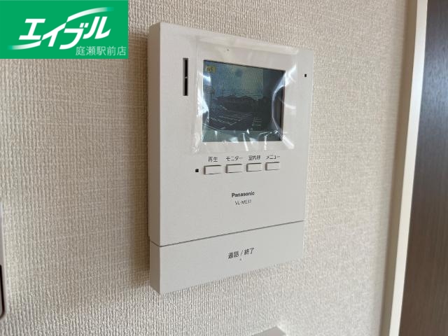 セキュリティ　カメラ付インターホン（イメージ）