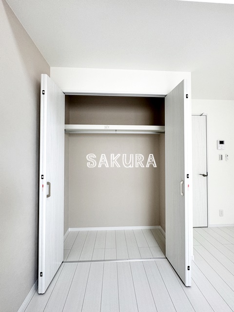 収納　お荷物の多い方でも安心のクローゼット付き♪