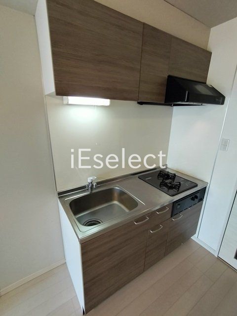 キッチン　2口ガスコンロ設置済み