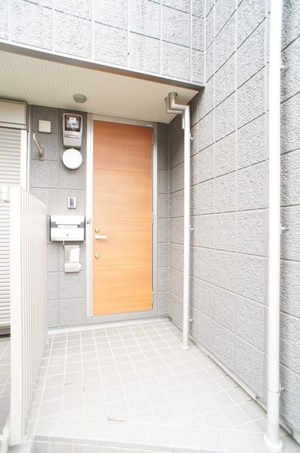 玄関　専用の玄関ポーチ♪