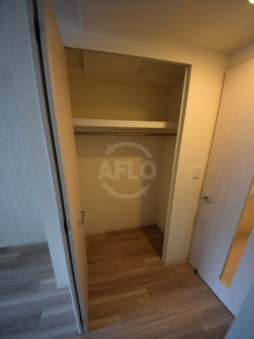 収納　プレサンス心斎橋ソレイユ　クローゼット