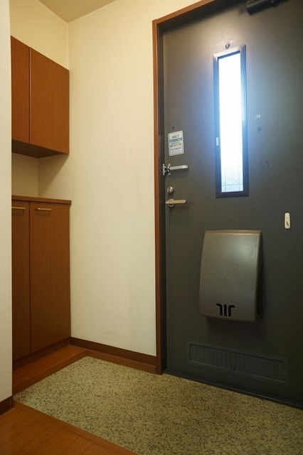 玄関　同タイプ（２０５号室）の写真です