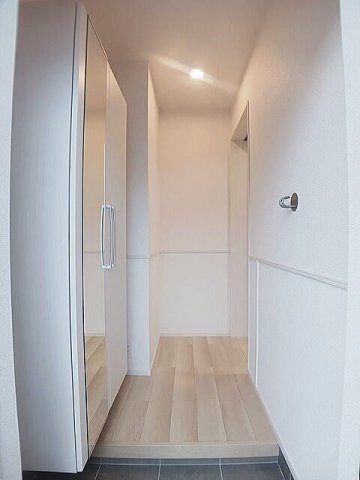 玄関　シューズボックス付きの玄関です★