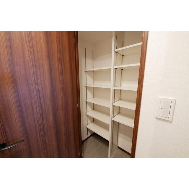 収納　収納のためのスペースです