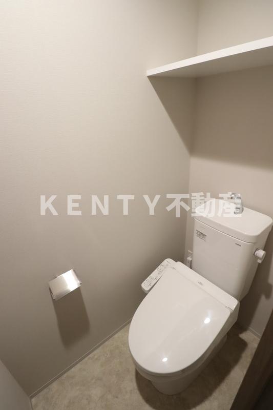 トイレ　ゆったりとした空間のトイレです