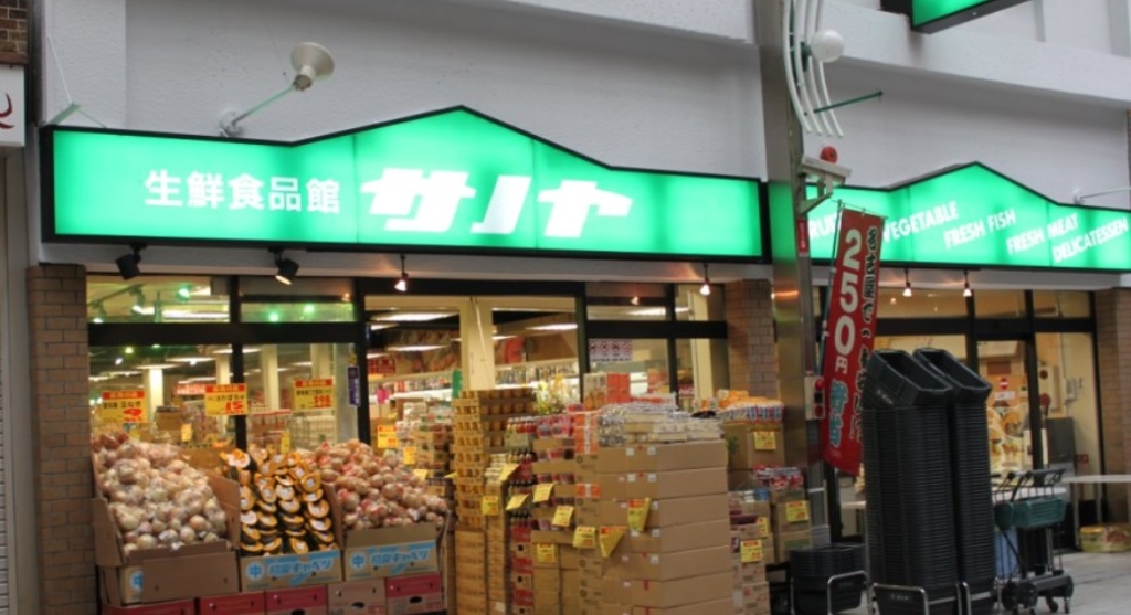 スーパー　生鮮食品館サノヤ万松寺店（スーパー）まで361m