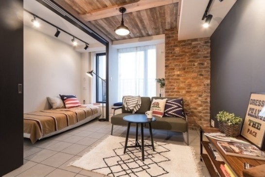 居室・リビング　リビング ※モデルルーム仕様。家具家電はつきません。