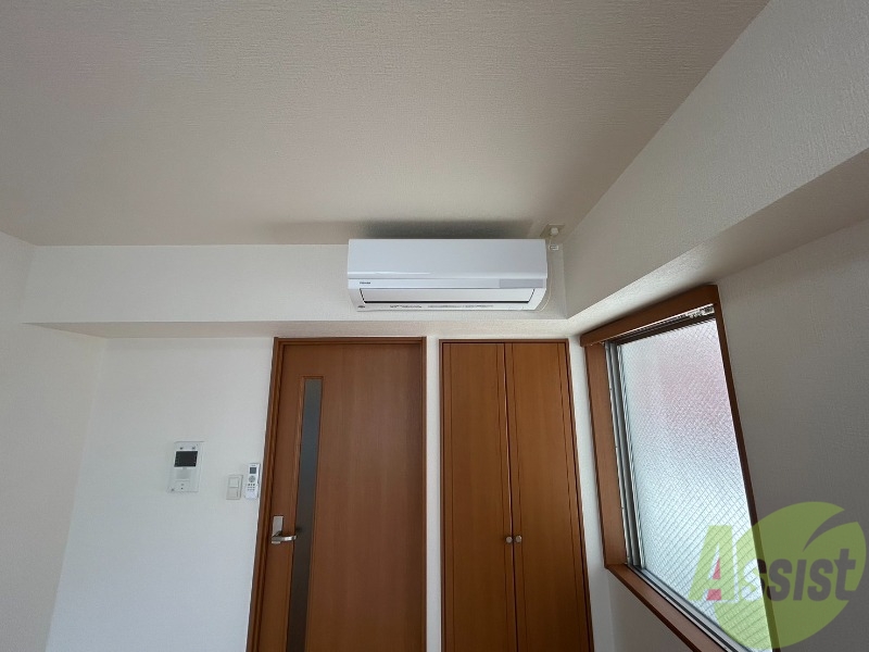 その他設備　エアコン一つで夏場も冬場も快適に過ごせそうですね。