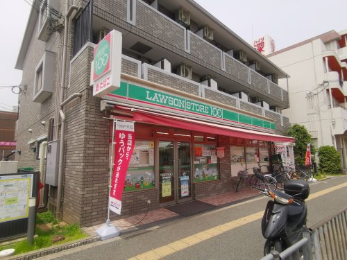 コンビニ　ローソンストア100 LS深井駅西口店（コンビニ）まで35m