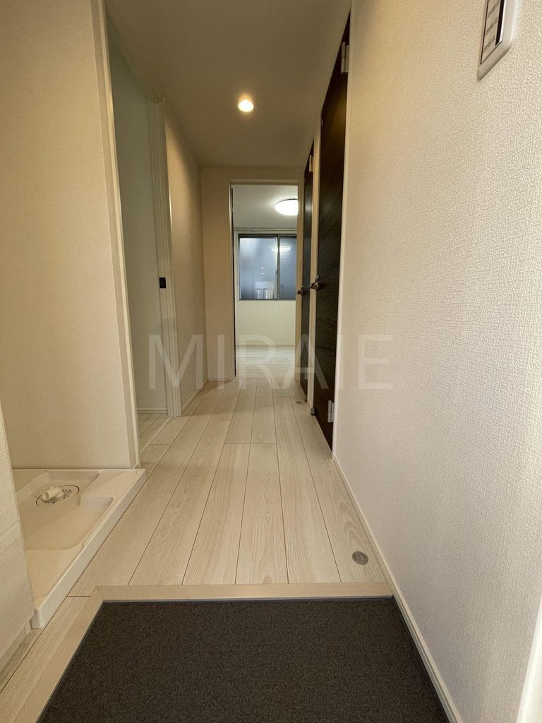 玄関　同シリーズ施工