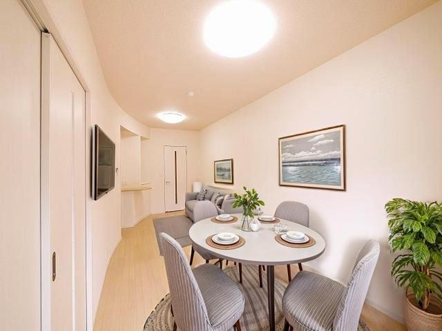 居室・リビング　CGで家具等を配置したもので家具等は含まれません