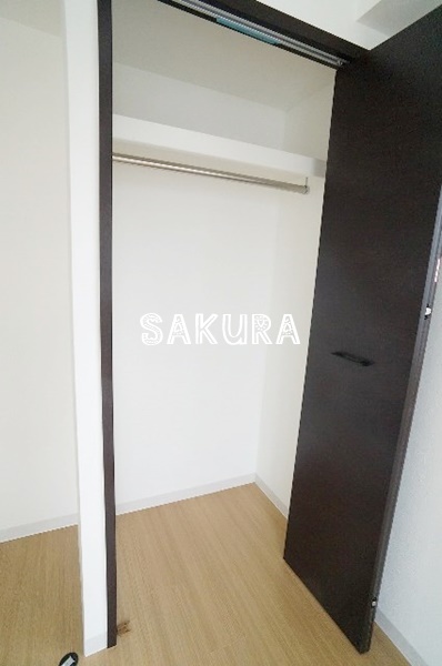 収納　お荷物の多い方でも安心のクローゼット付き♪