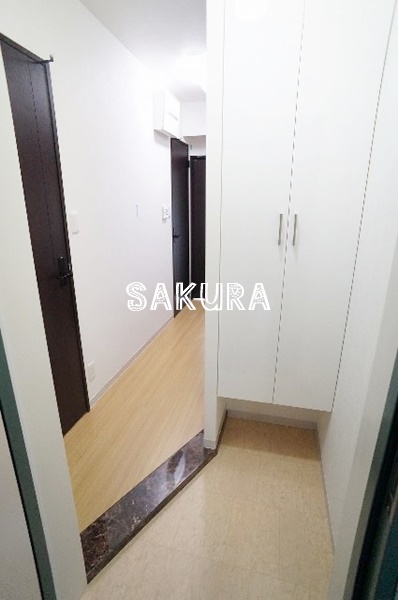 玄関　大容量のシューズボックス♪