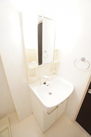 洗面設備　※同物件・反転タイプの写真です。