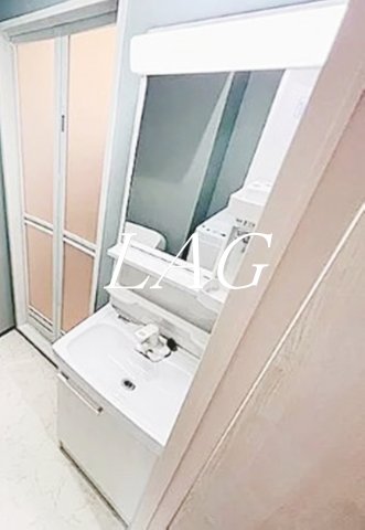 洗面設備　洗面台です。