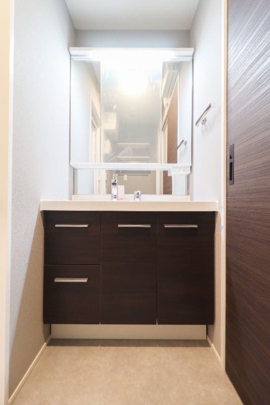 洗面設備　図面と現状に相違がある場合には現状を優先