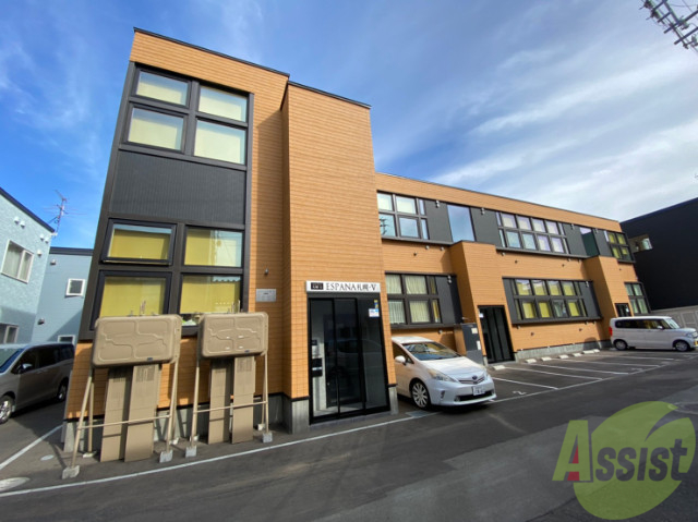 建物外観　札幌市東区北３４条東「エスパニア札幌５」