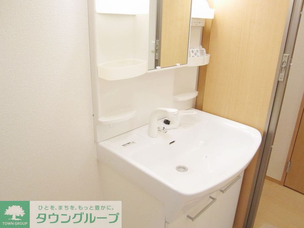 洗面設備　同社施工イメージ