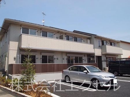 建物外観　ペット相談可。