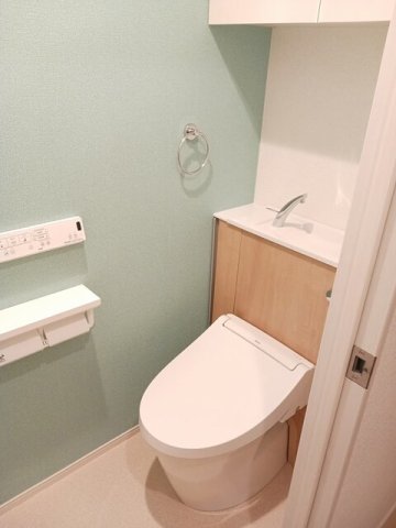 トイレ　トイレもきれいです