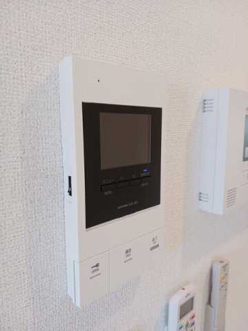 セキュリティ　モニター付きインターホンです