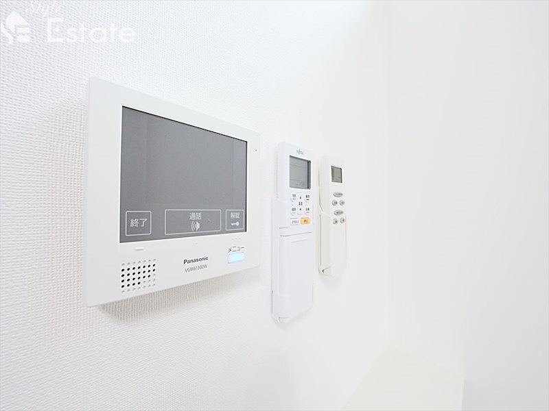 セキュリティ　モニター付きインターホン