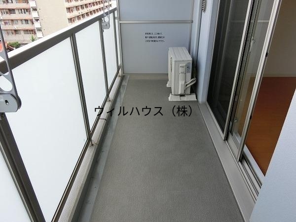 バルコニー　採光良好！