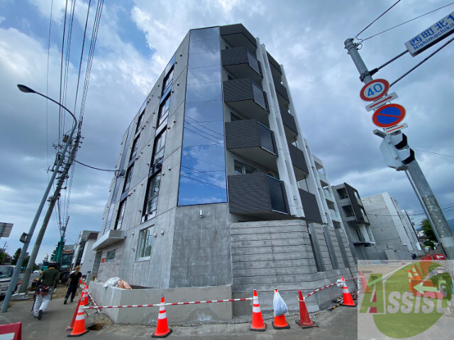 建物外観　札幌市西区西町北「ブランシャールＡＬＡＩＮ西町」