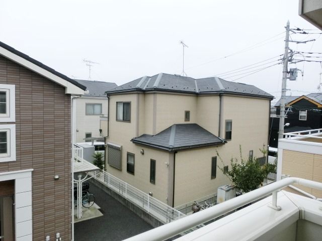 眺望　2階からの景色。