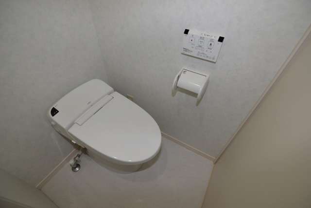 トイレ　ゆったりとした空間のトイレです