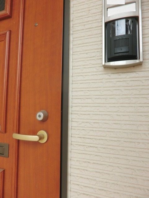 セキュリティ　来訪者が分かるので安心です