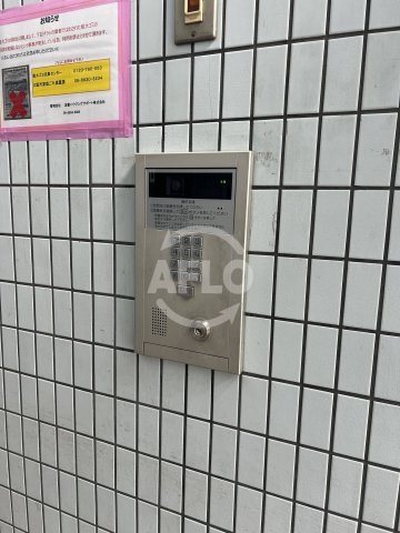 セキュリティ　富士プラザII中央　オートロック