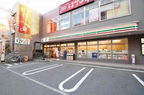 コンビニ　セブンイレブン 川崎八丁畷駅前店（コンビニ）まで447m