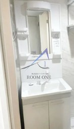 洗面設備　洗面台です。
