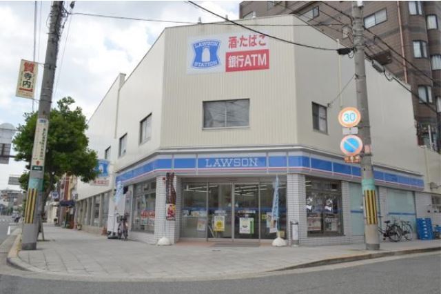 コンビニ　ローソン勝山三丁目店（コンビニ）まで282m