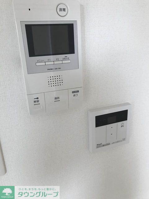 セキュリティ　カラーTVモニター付きインターホン