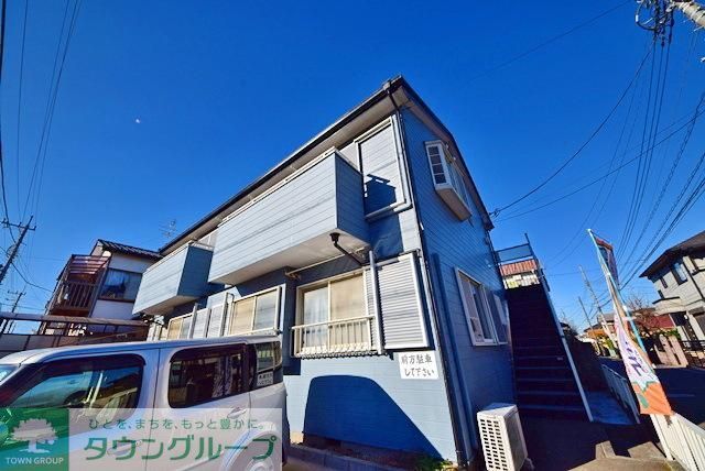 建物外観　経済的な都市ガス　南向きで日当たり良好です