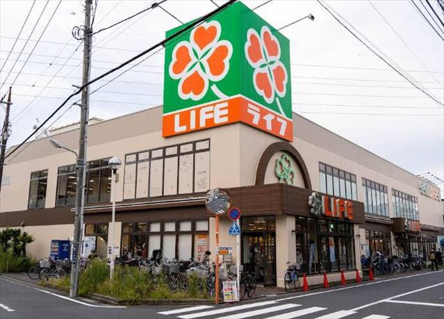スーパー　（株）ライフコーポレーション／葛飾鎌倉店（スーパー）まで1330m