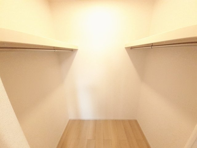 収納　十分な収納スペースがあります