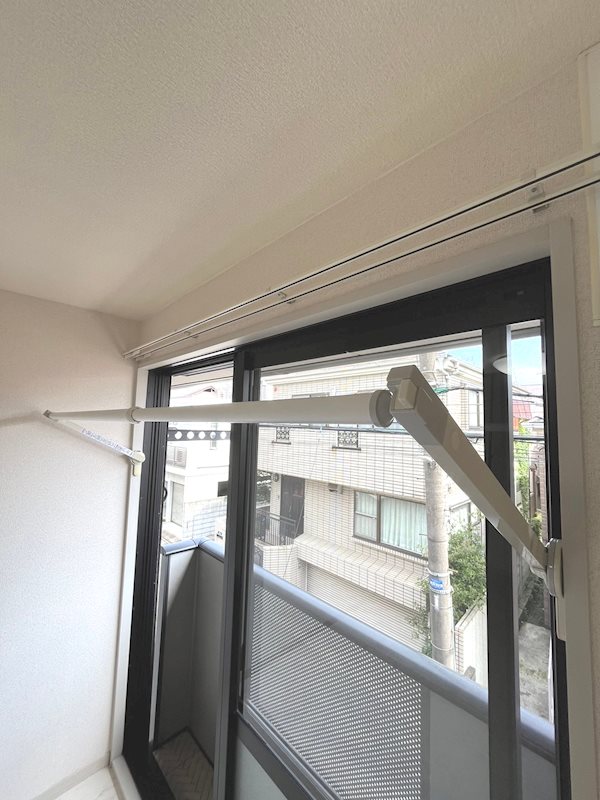 その他　室内にも干せます。