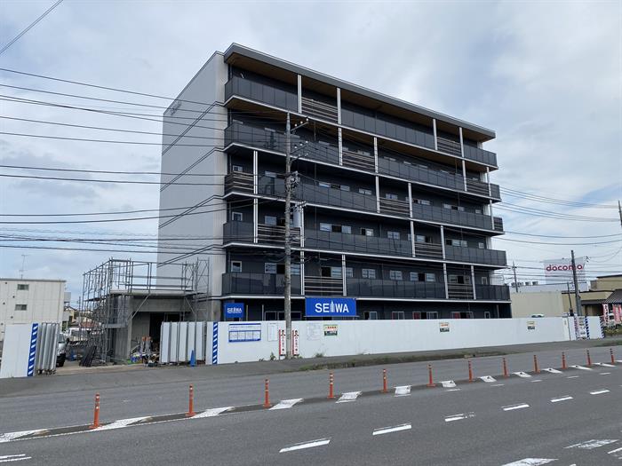 守谷市本町新築マンションの外観写真