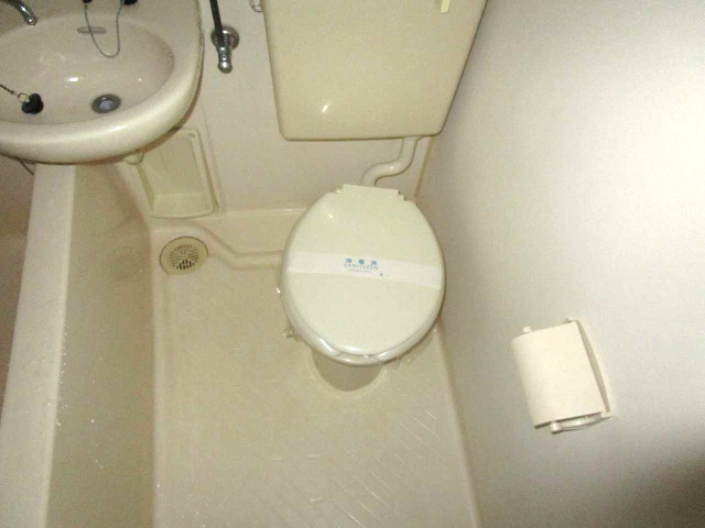トイレ　バストイレ一緒です