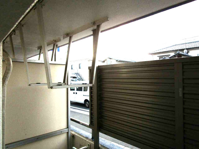 眺望　道路沿いなので目隠しあります