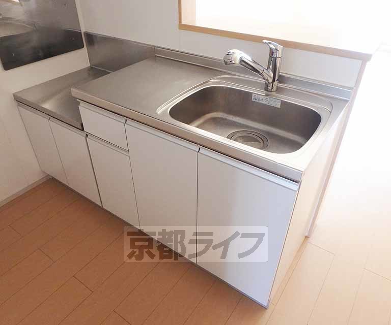 キッチン　２口コンロが設置可能です！