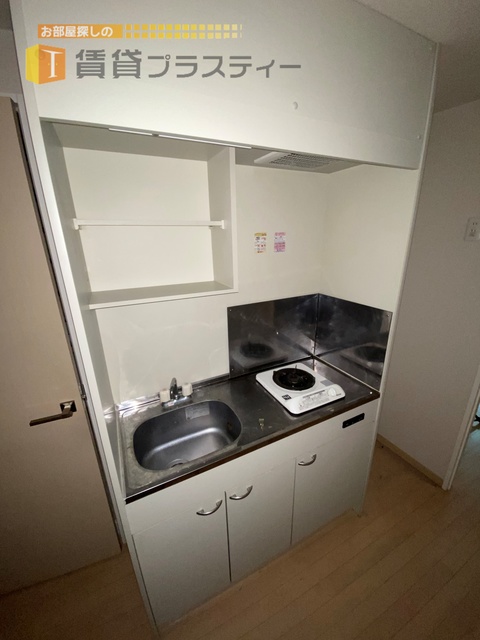 キッチン　１口コンロ設置済み