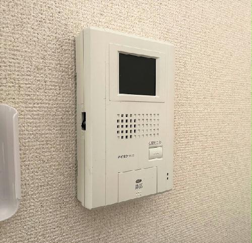 セキュリティ　モニター付きインターホン